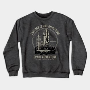 Space Adventure Rocket Crewneck Sweatshirt